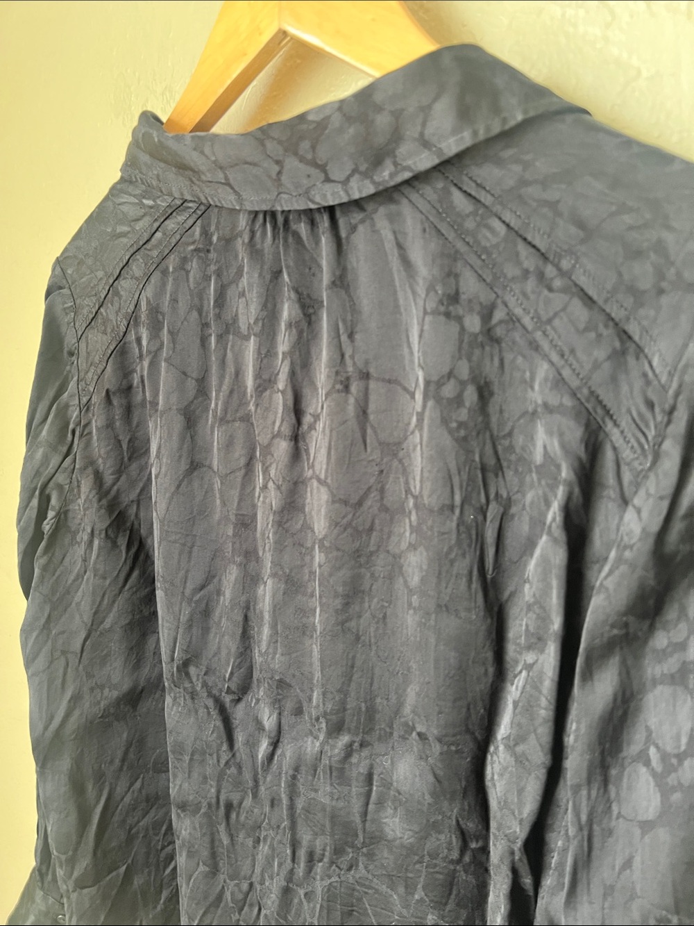 Ba&Sh Black Giraffe Pattern Button Blouse — image 8 of 8